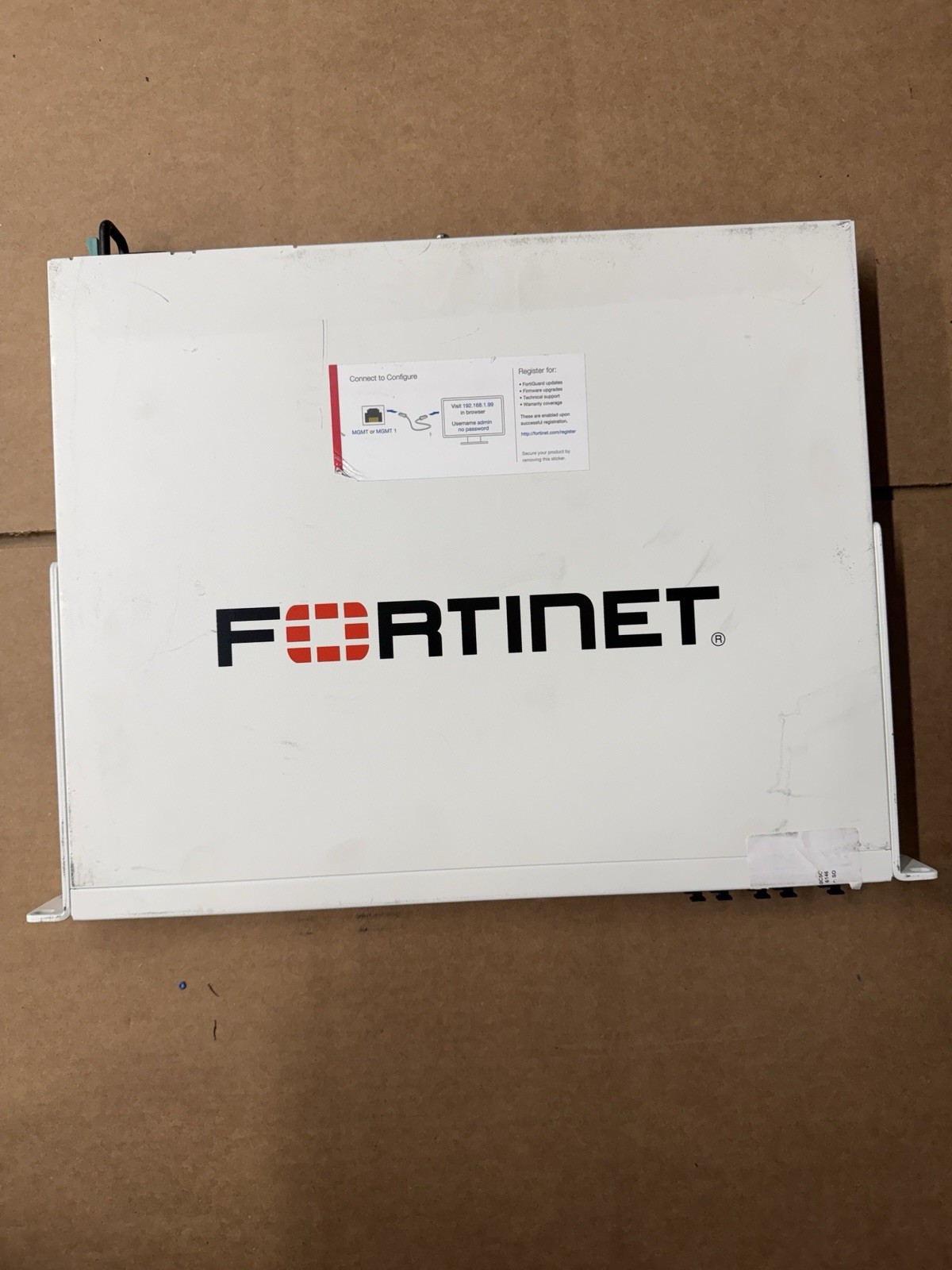 Fortinet FortiGate 500E FG-500E Network Security Firewall with Single AC