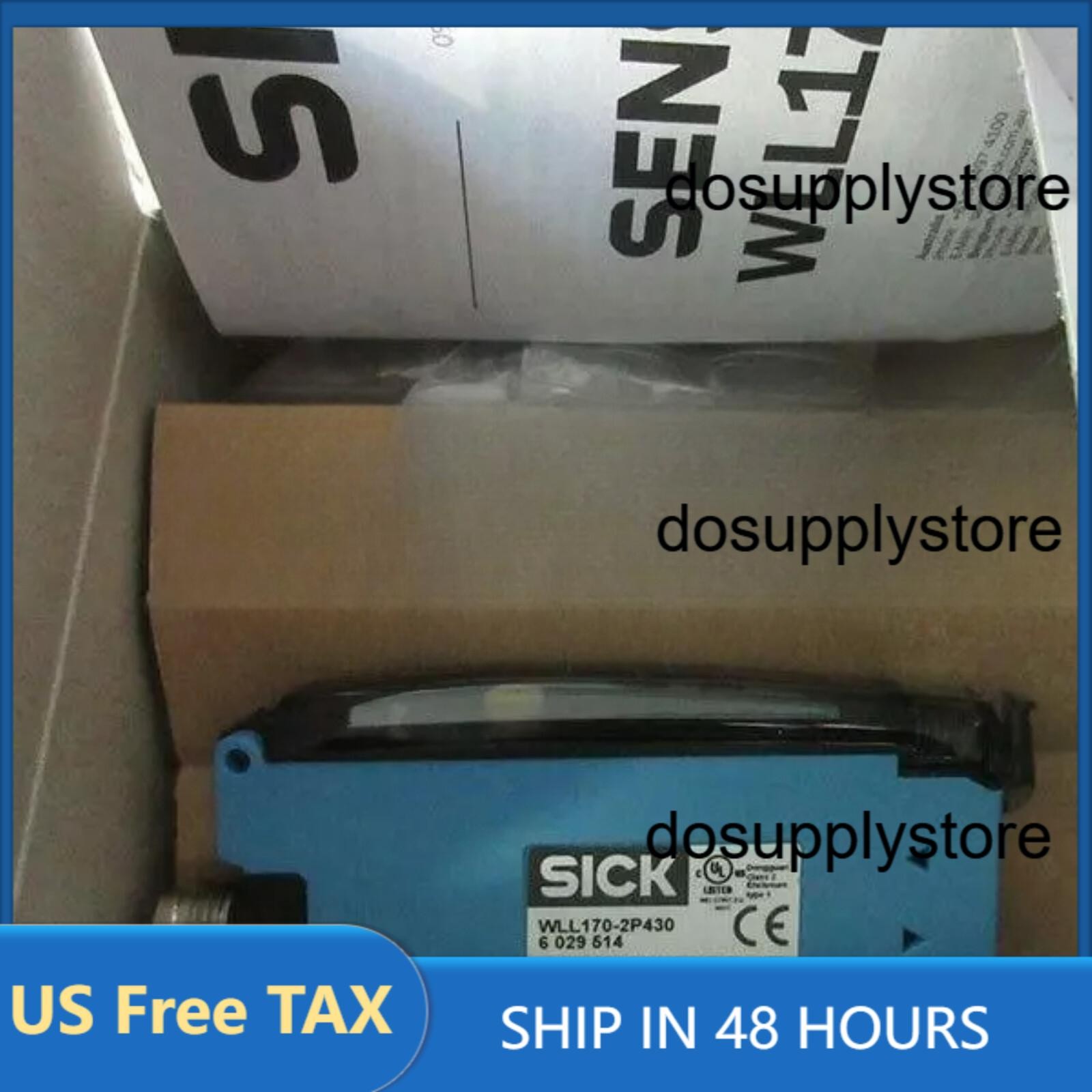 New SICK WLL170-2P430 6029514 WLL1702P430 Photoelectric Proximity Switch Sensor