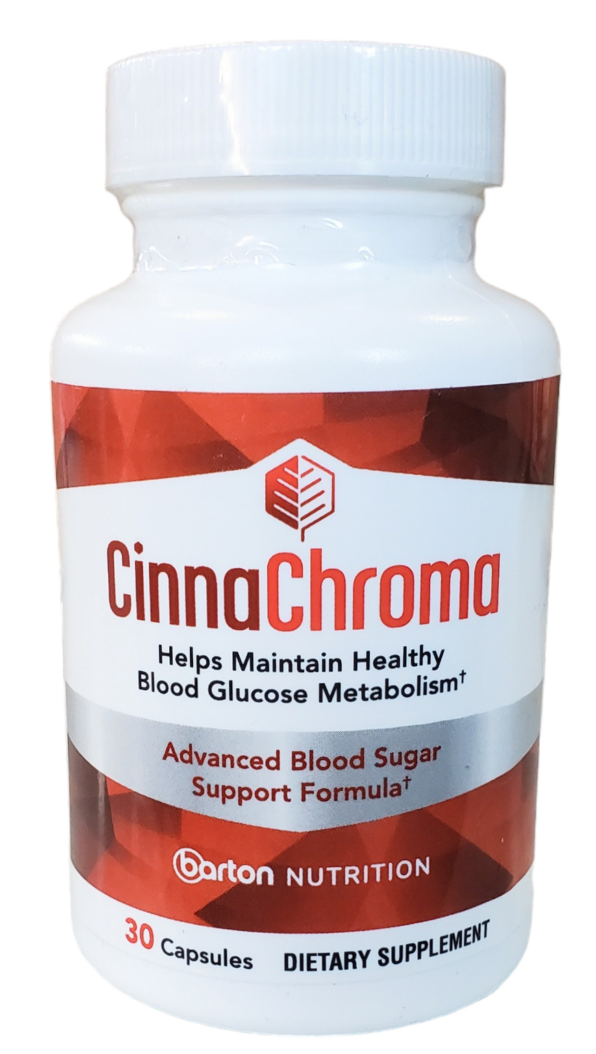 GENUINE CINNACHROMA Blood Glucose Metabolism Sugar Support Cinnamon Extract 30