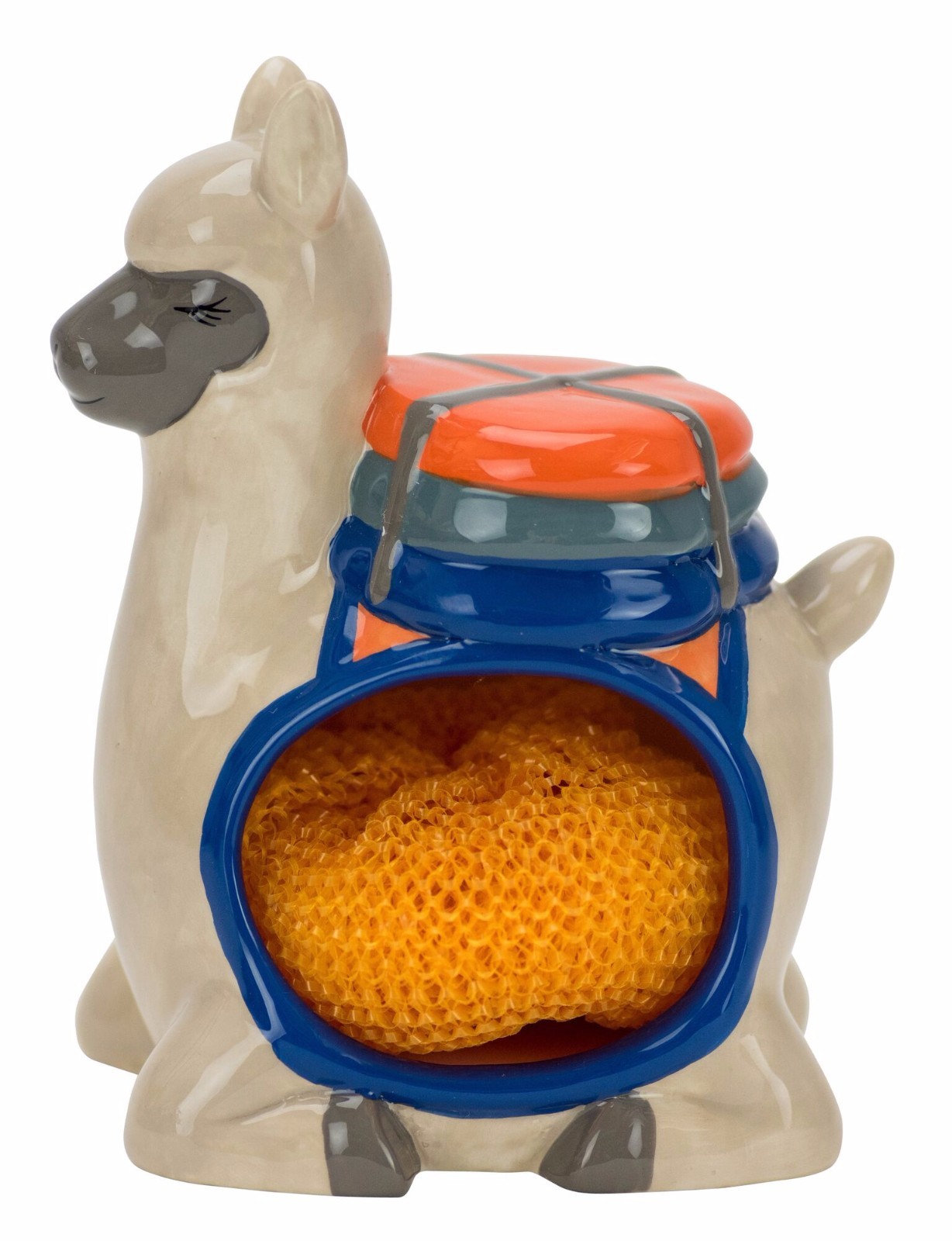Llama scrubby Holder Kitchen scrubbie houseware By Boston Warehouse Great Gift A