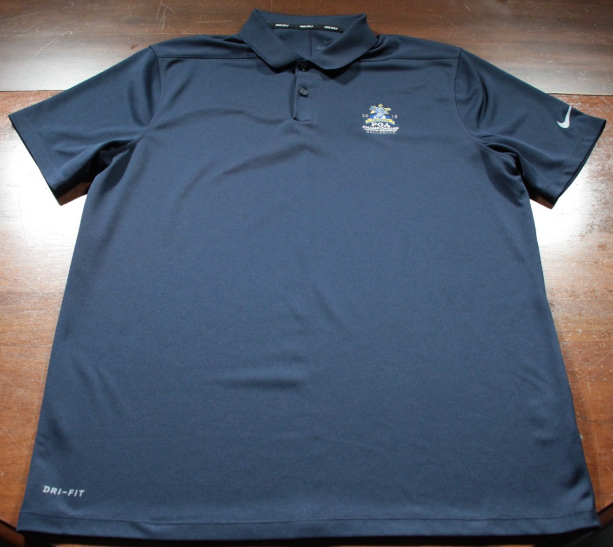 2018 PGA Championship Nike Polo Bellerive Country Club St. Louis L Shirt Golf