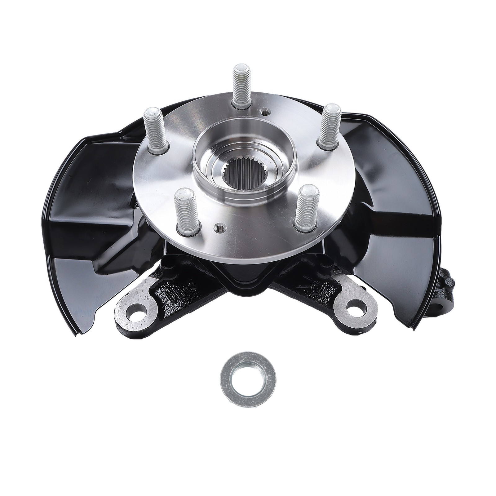 New Front Right Side Steering Knuckle & Hub Bearing Assy For Honda Civic 13-15