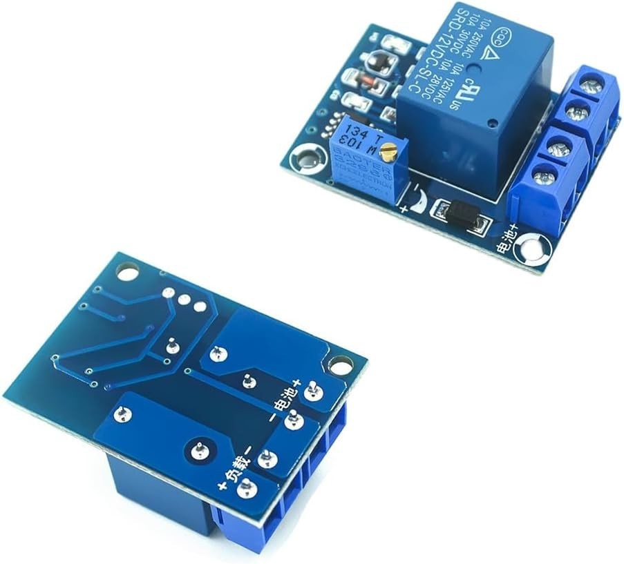 DC 12V Battery Low Voltage Cut Off Automatic Switch Recovery Protection (#10)