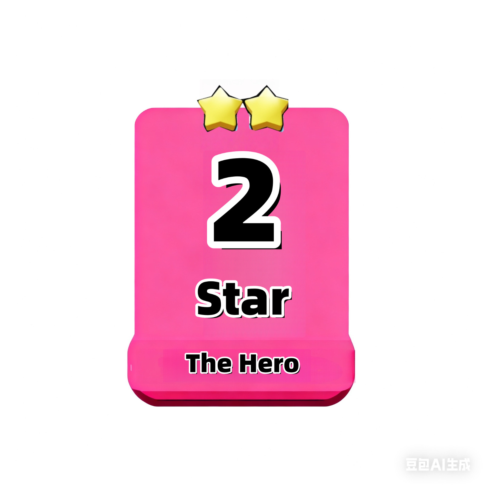 The Hero - 2⭐ ,2stars,Monopoly_go Monopoly sticker,Set:4-9