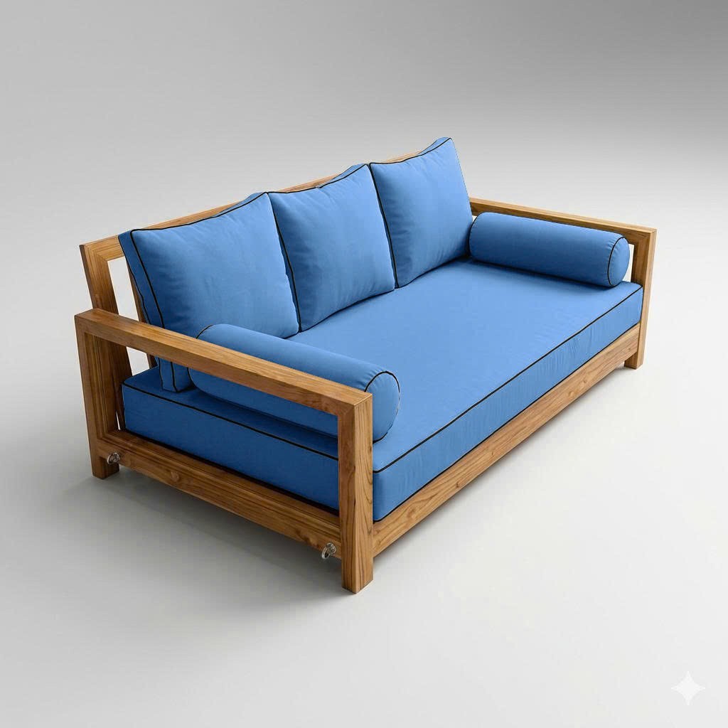 COVER ONLY STYLE 3 Mattress Pillow Daybed Porch Swing Contrast Trim Crib AD102