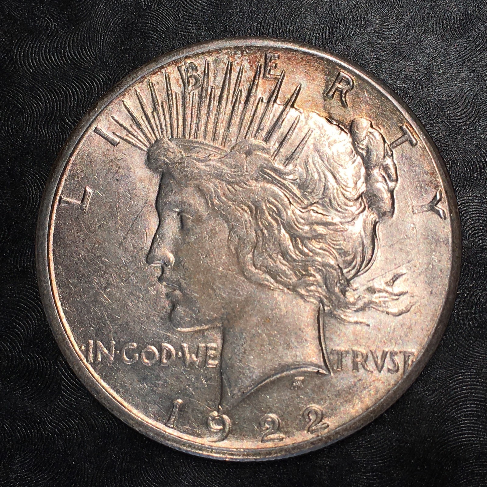 1922-S Peace Silver Dollar - Nice Uncirculated - High Quality Scans #E405