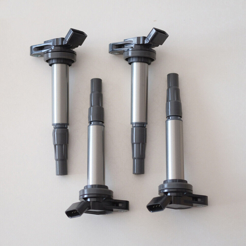 4x Genuine Ignition Coil OEM 90919-02258 Denso 673-1310 For Toyota Corolla Prius