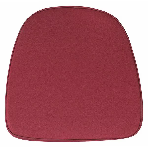 Flash Furniture Chiavari Chair Cushion, 16 W 15-1/2" L 1.75 H, Fabric Seat