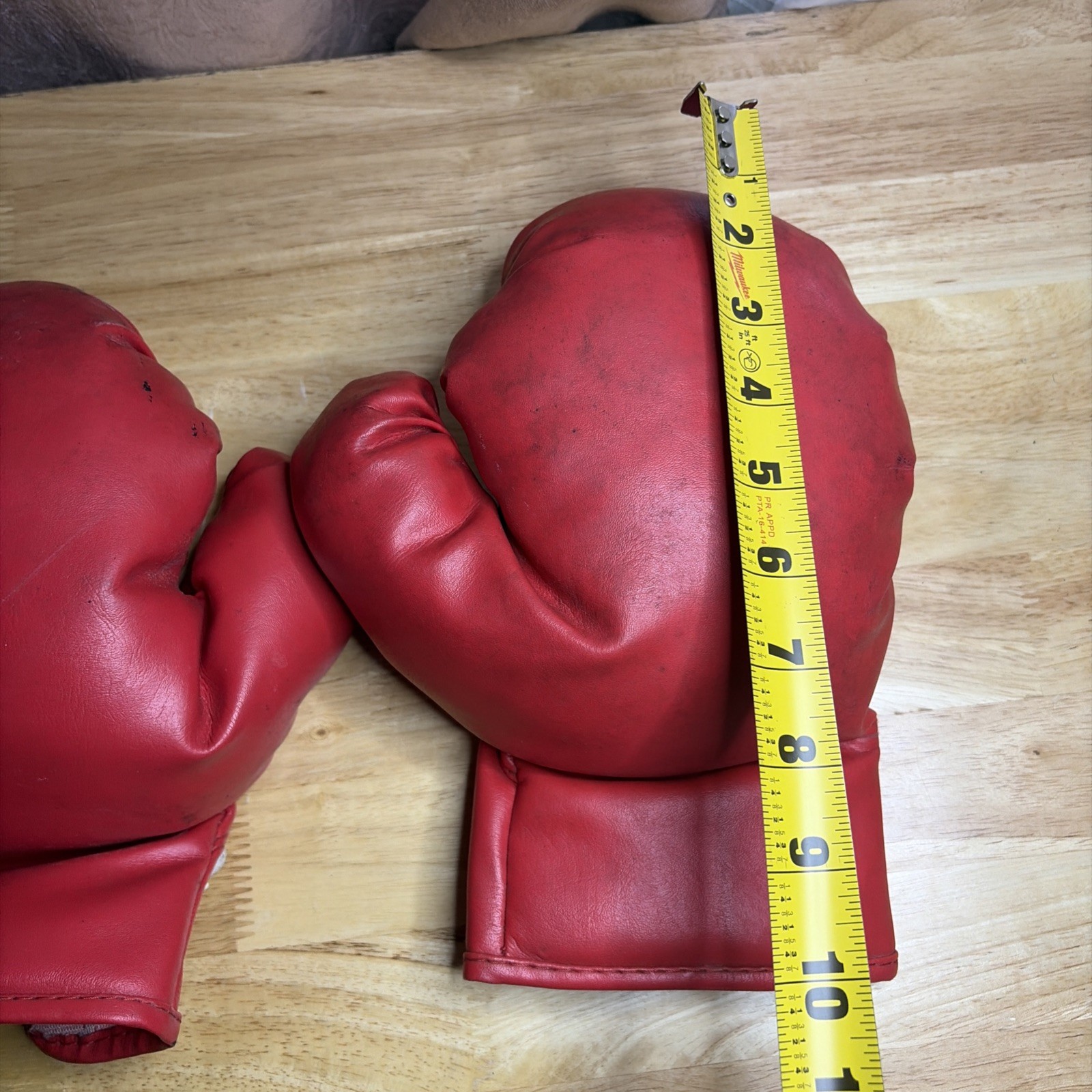 Vintage Rare Boxing Gloves Red