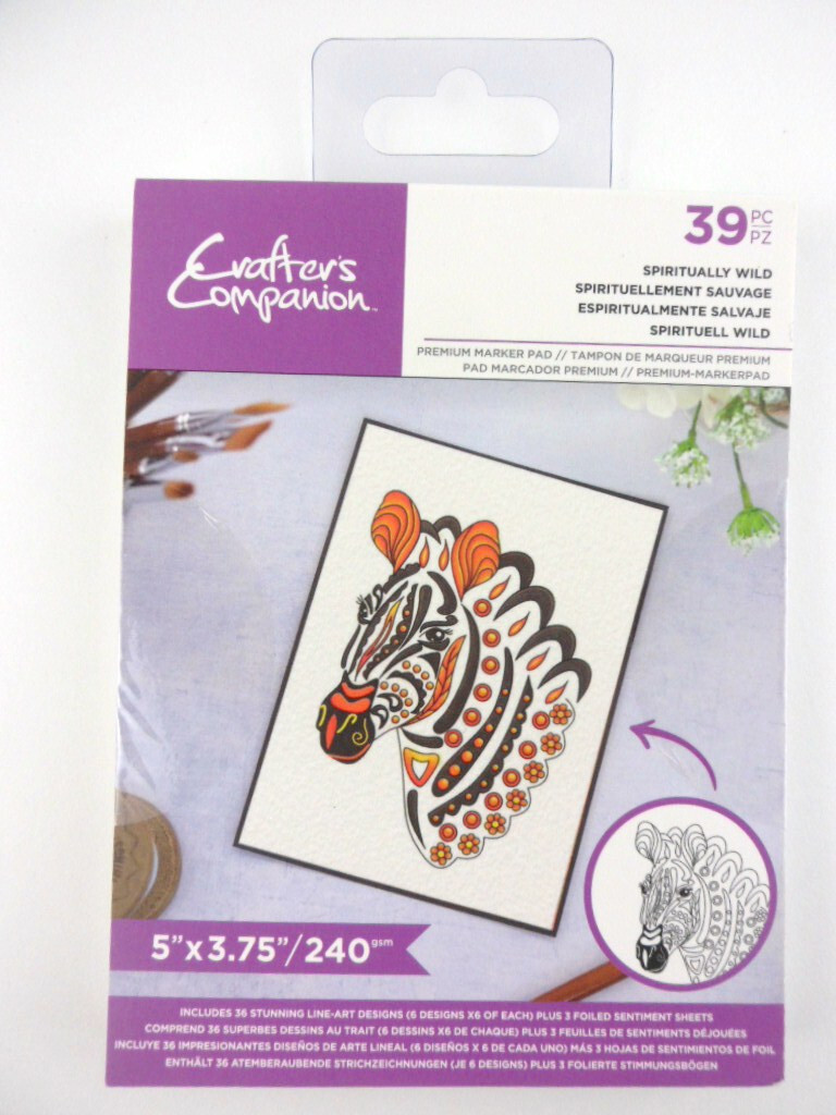 Crafter's Companion - Premium Marker Pad 5x3.75 - 39pc - Spiritually Wild