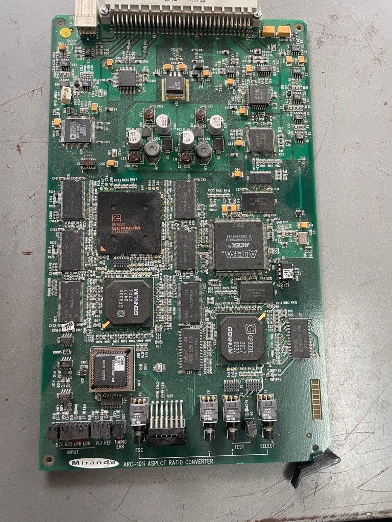 Miranda ARC-101i Aspect Ratio Coverter board with Altera ACEX chip