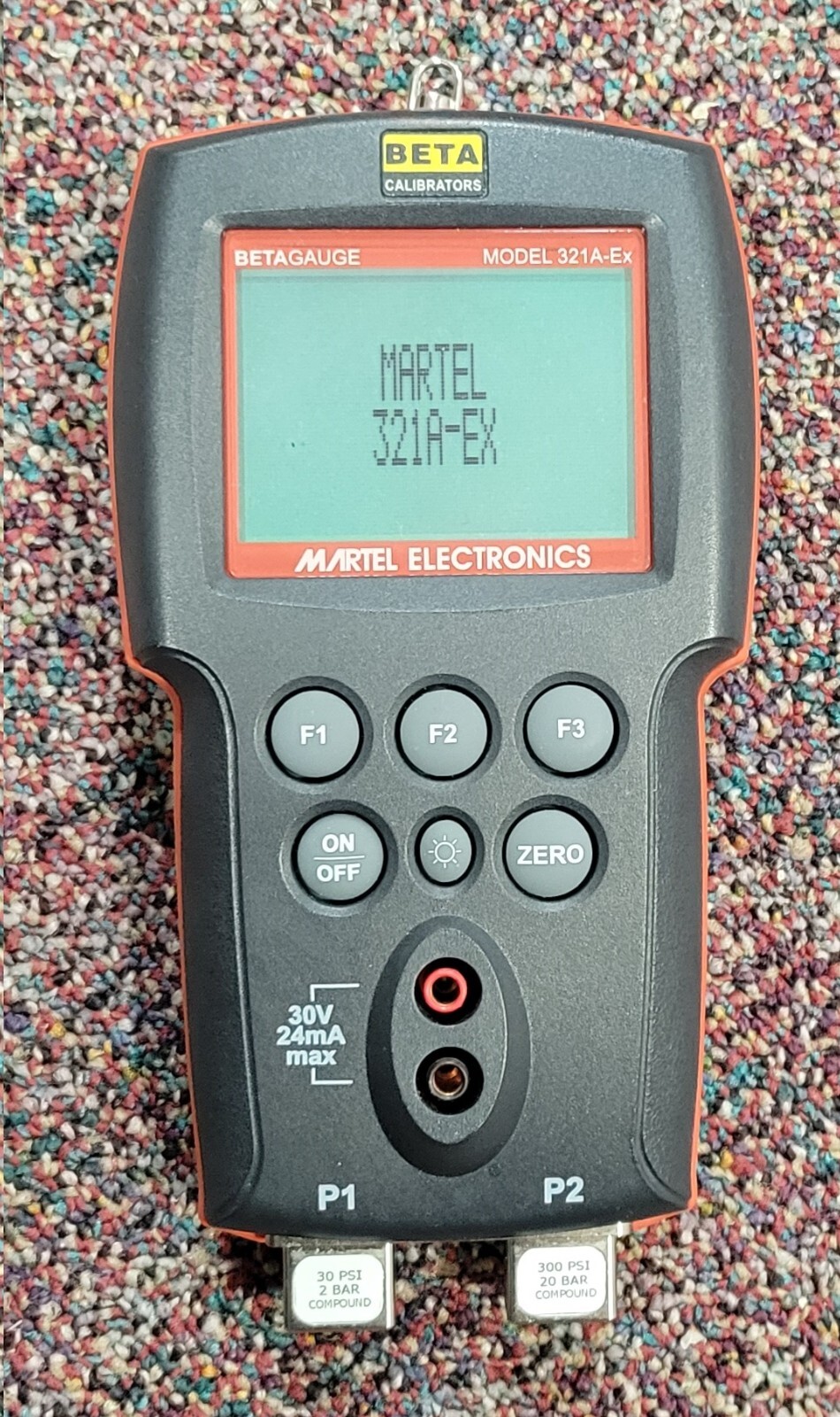 MARTEL ELECTRONICS BETAGAUGE MODEL Beta 321A-EX 30C-300C