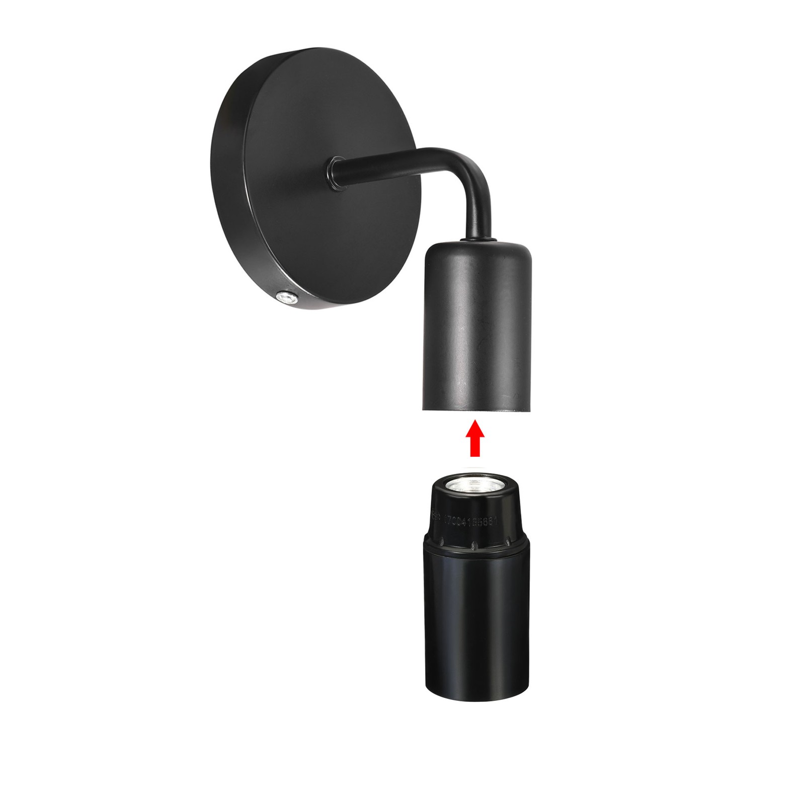 E14 Bulb Holder Light Socket, 3 Pack Thread LED Lamp Holder