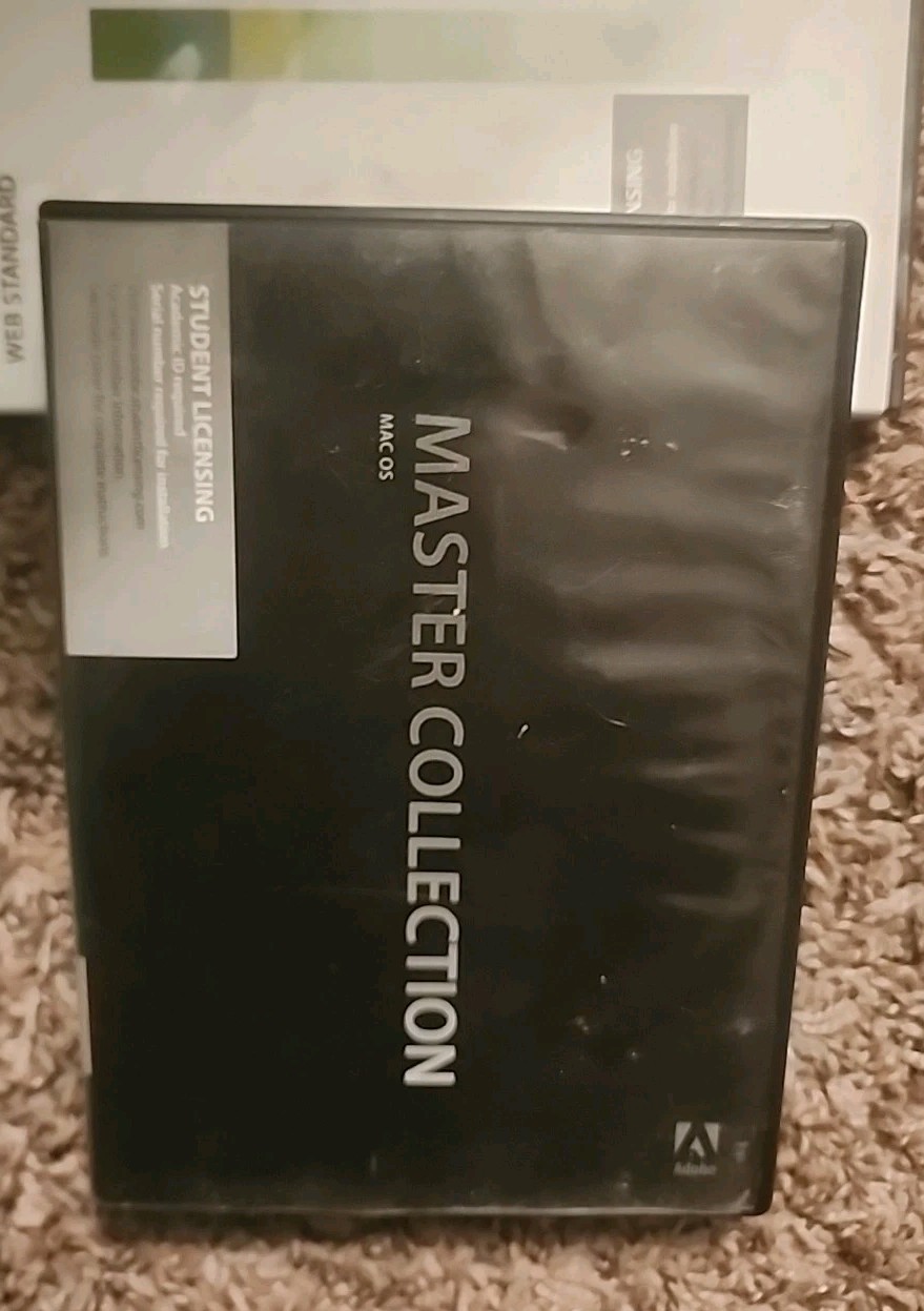 ADOBE CS4 CREATIVE SUITE 4 MASTER COLLECTION DVD Windows (Student Licensing)