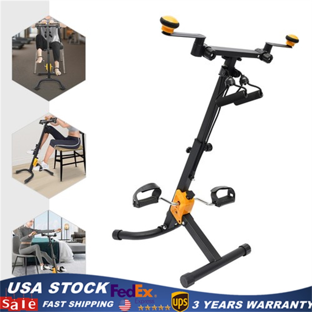 Pedal Exerciser For Seniors 8 Gear Adjustable Full Body Exercise Bike Foldable