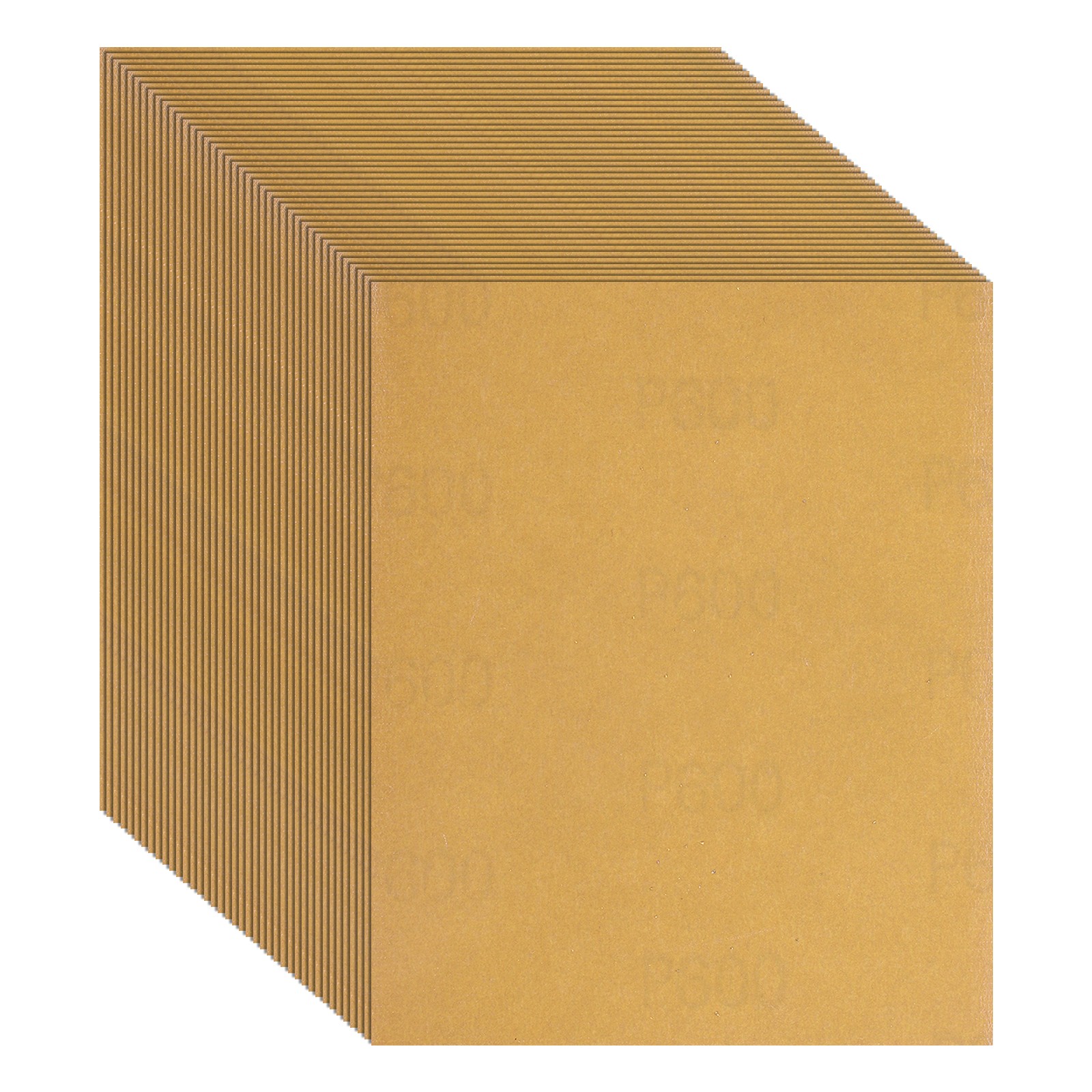 40 Pack 4.5" x 5.5" Sandpaper, 600 Grit Sand Papers for Wood Furniture Floor