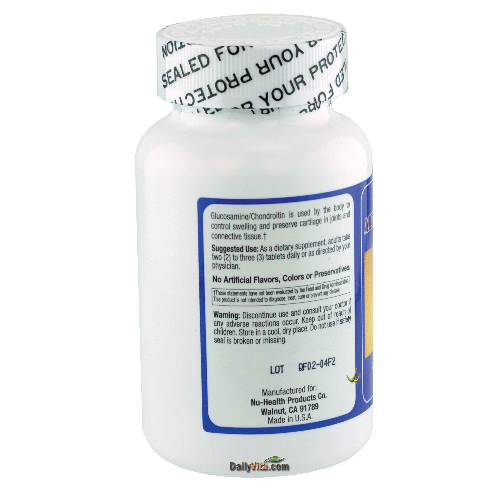 5 x Glucosamine Chondroitin MSM 120 Tabs