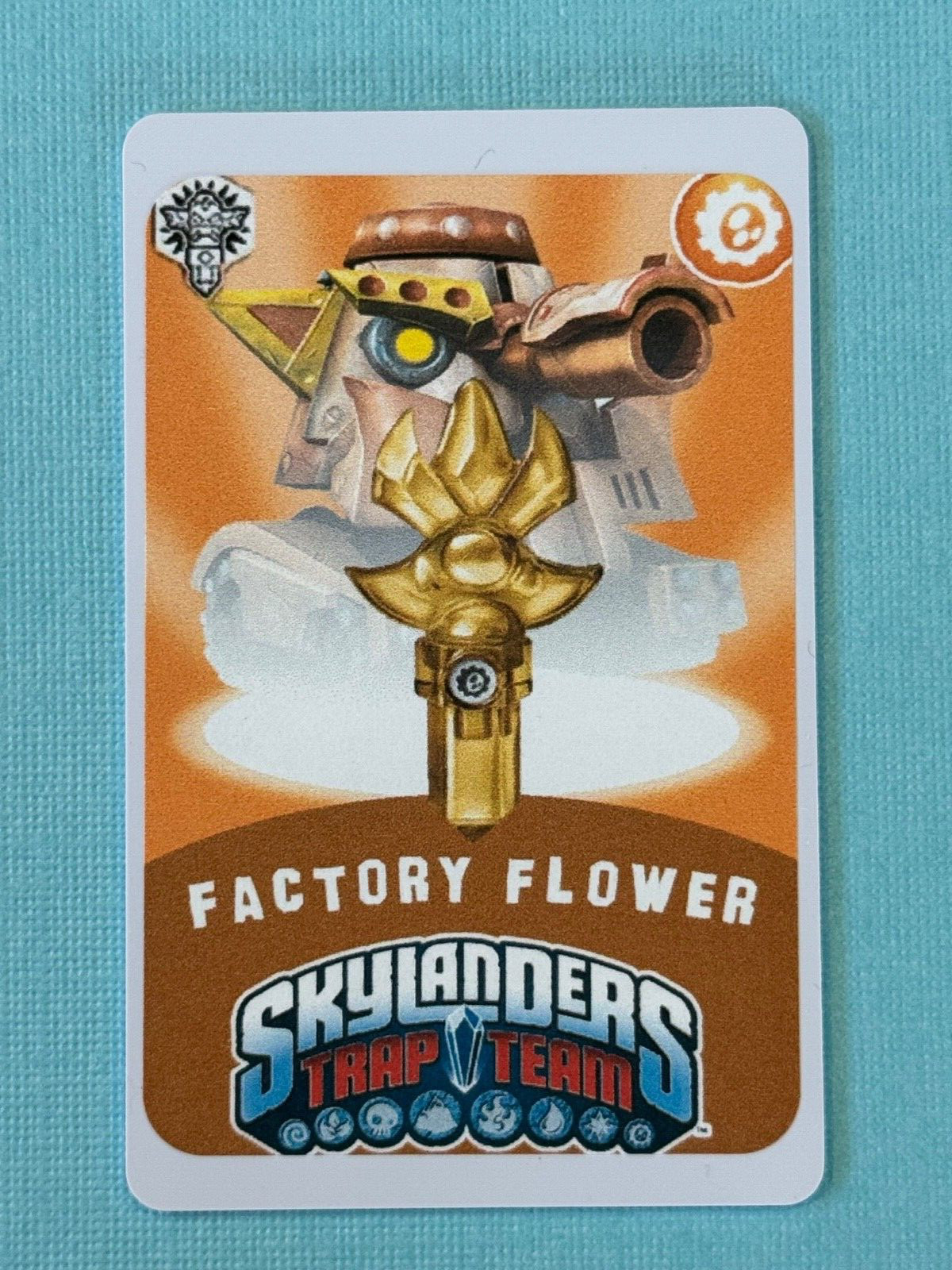 Skylanders Trap Team Factory Flower Trap NFC Card