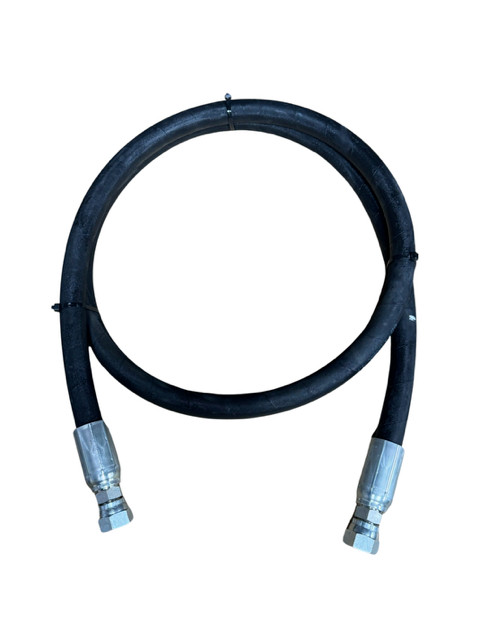 24" Long X 1/4" Hydraulic Hose Assembly with 1/4" ORFS Fittings