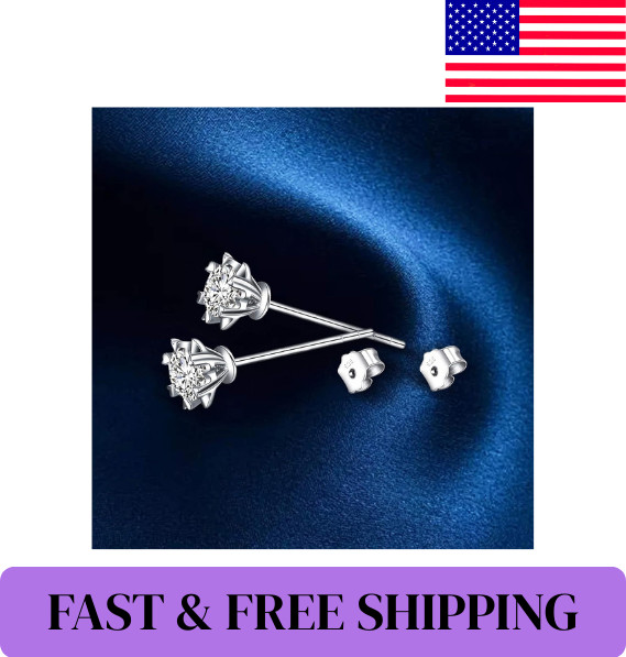 30Pcs/15 Pairs 925 Sterling Silver Earring Backs Replacement Secure Ear Locking