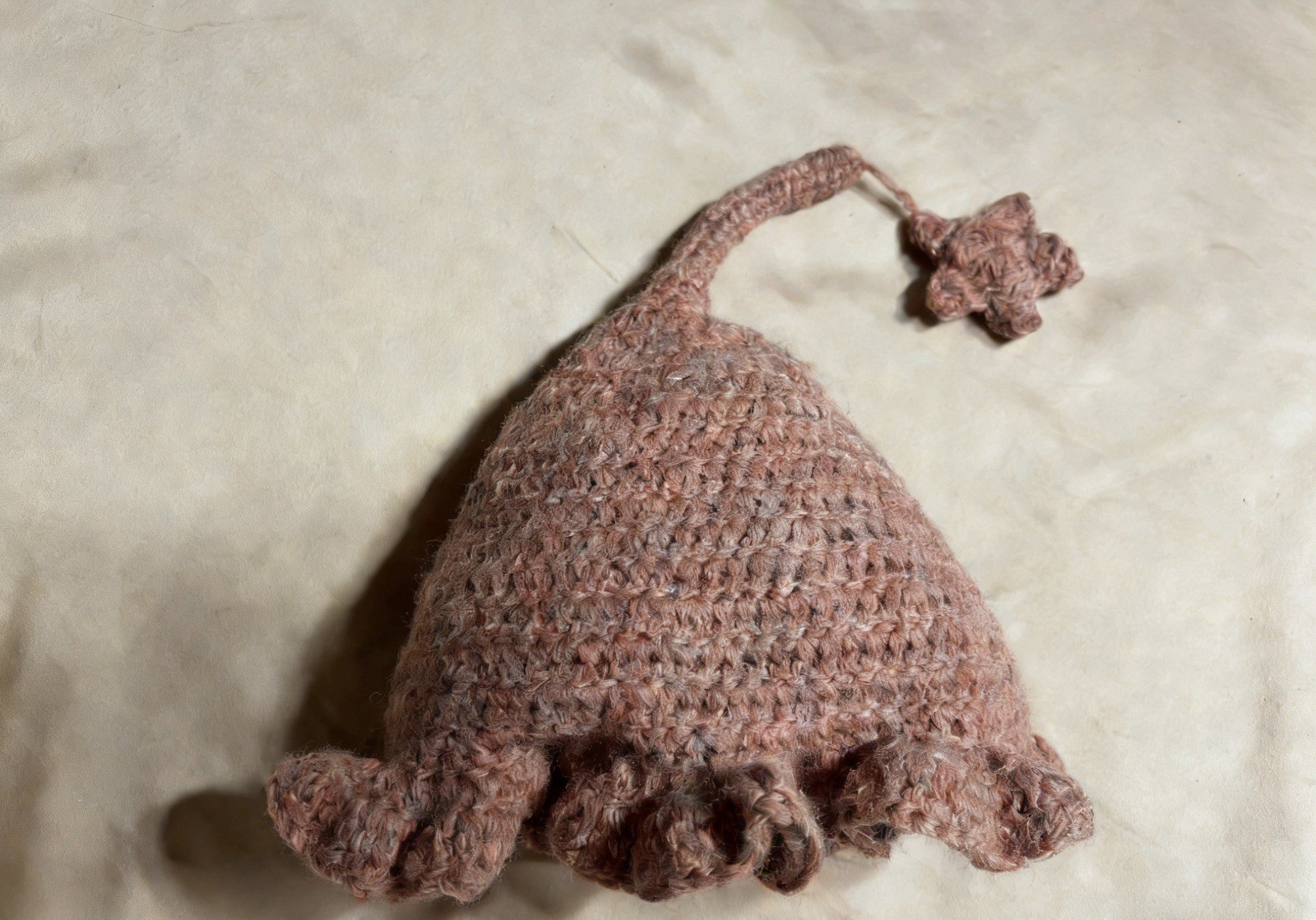 Infant-Toddler Handmade Merino Wool Crochet Hat