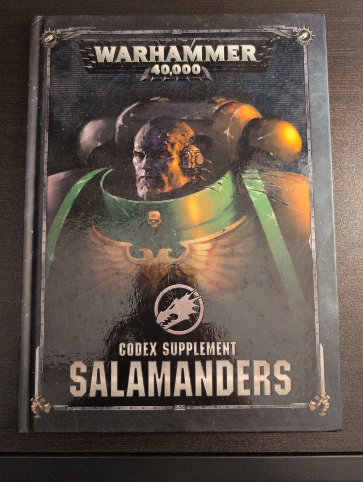WARHAMMER 40,000 40K CODEX SUPPLEMENT SALAMANDERS GAMES WORKSHOP VERY RARE OOP