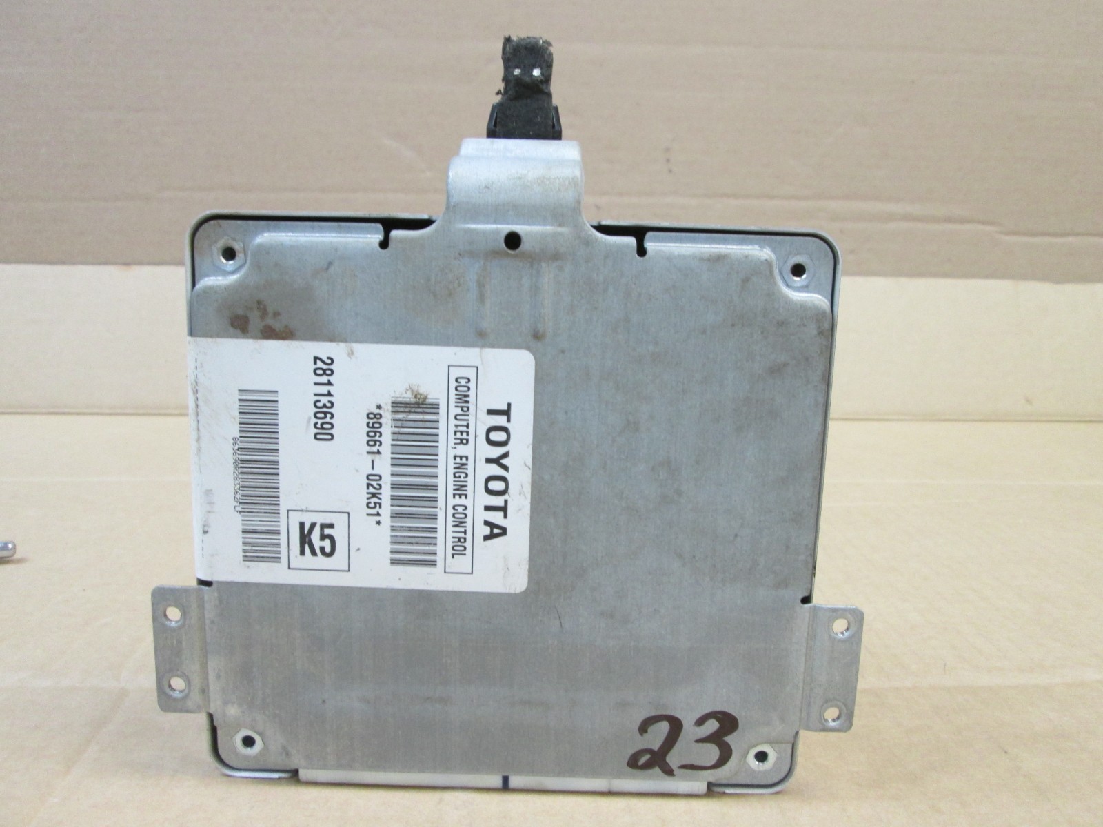 05 06 07 Toyota Corolla Engine Control Module Computer ECM ECU 89661-02K51
