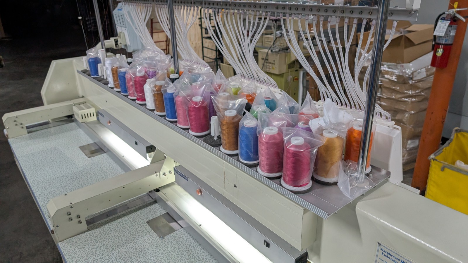 Macpherson Meistergram PRO1504 embroidery Machine