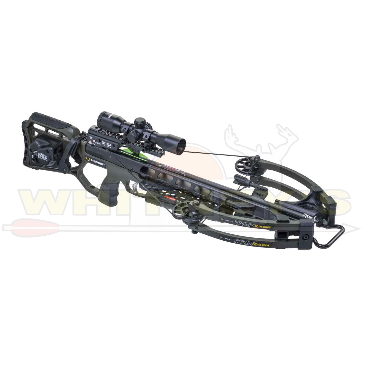 TenPoint Titan X De-Cock Crossbow - Moss Green - CB26047-1858
