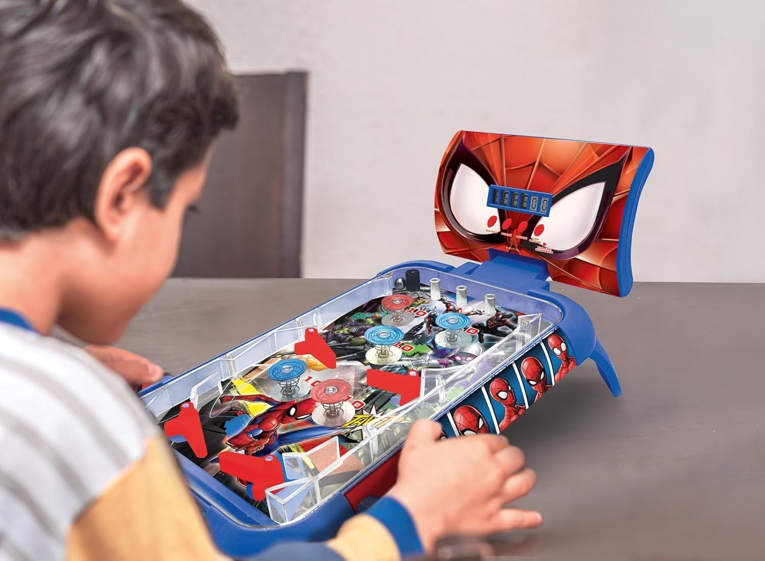 Electronic Table Pinball with Spider-Man