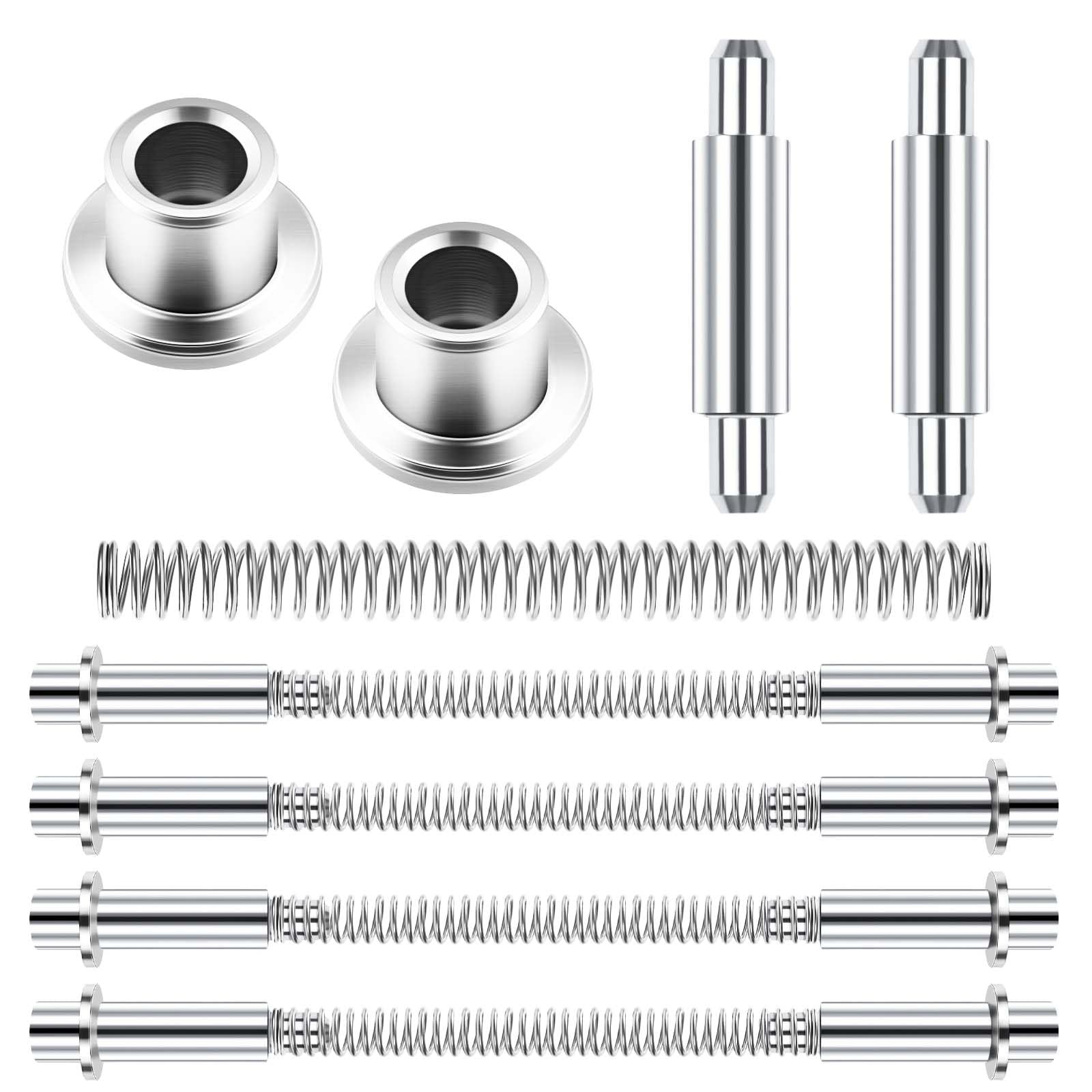 4 Pack Storm Door Hinge Pin Kit, Including 8PCS Aluminum Hinge Pins, 8PCS Bus...