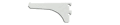 CRL 122A4 Satin Anodized 4" Aluminum Bracket