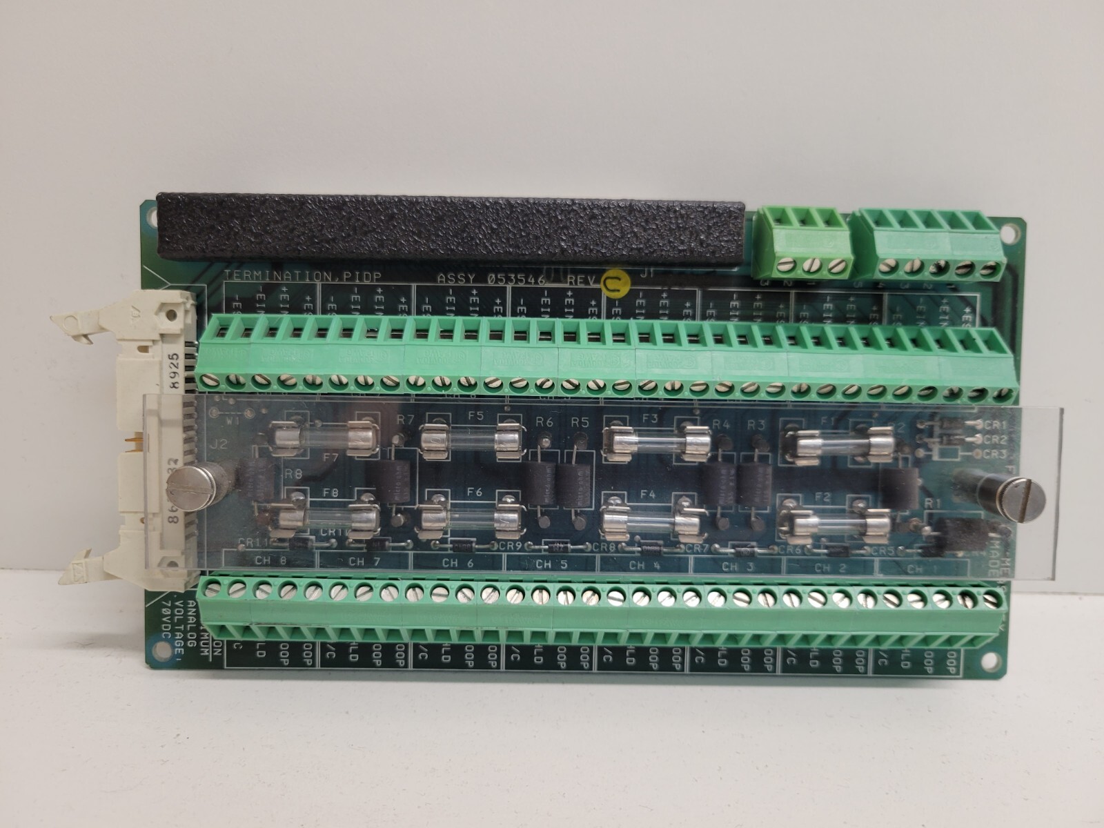 GOOD USED! HONEYWELL MEASUREX PIDP TERMINATION CARD BOARD 053546-00 REV C