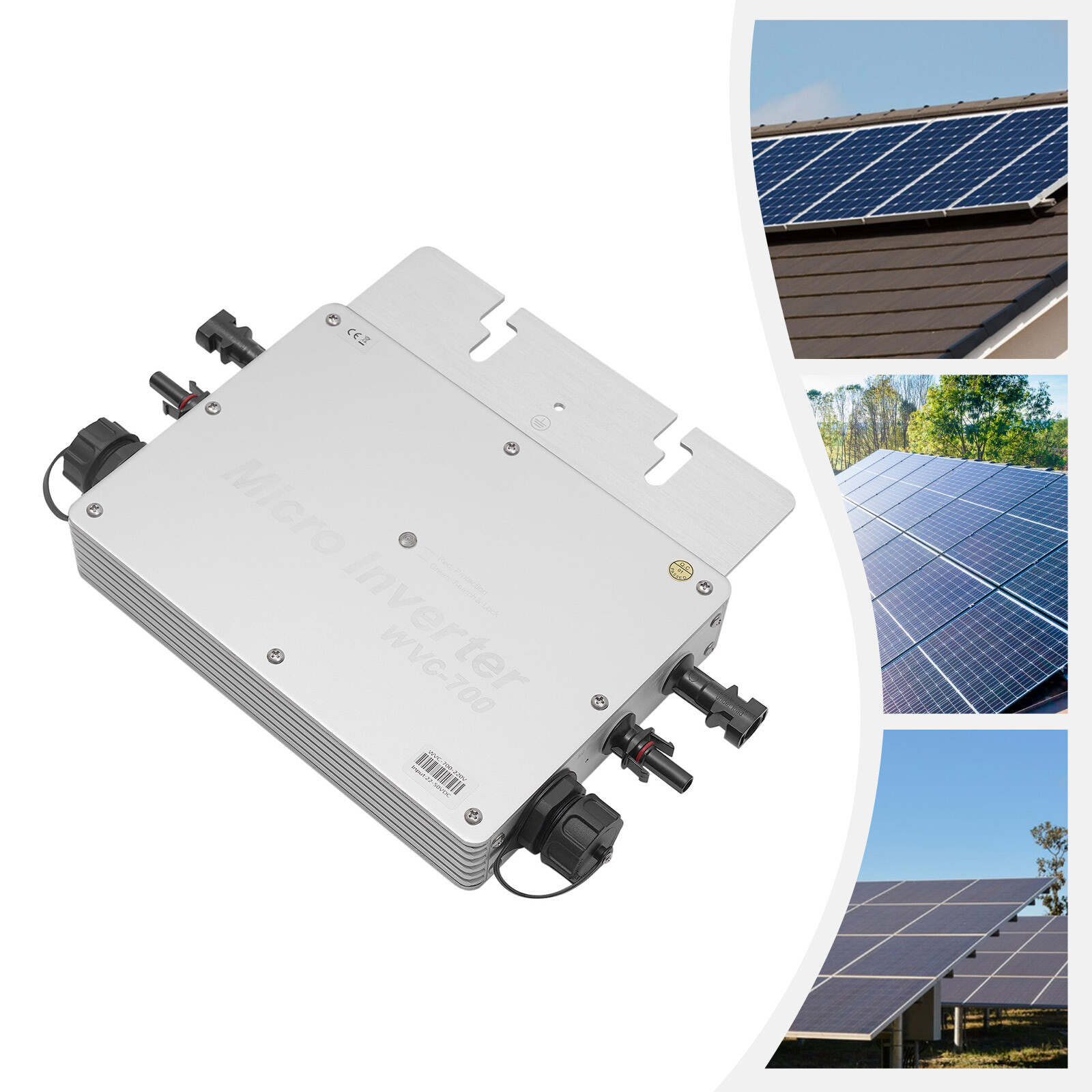 MPPT Grid Tie Smart Solar Micro Inverter 700W Grid Tie & grid-connected 110V