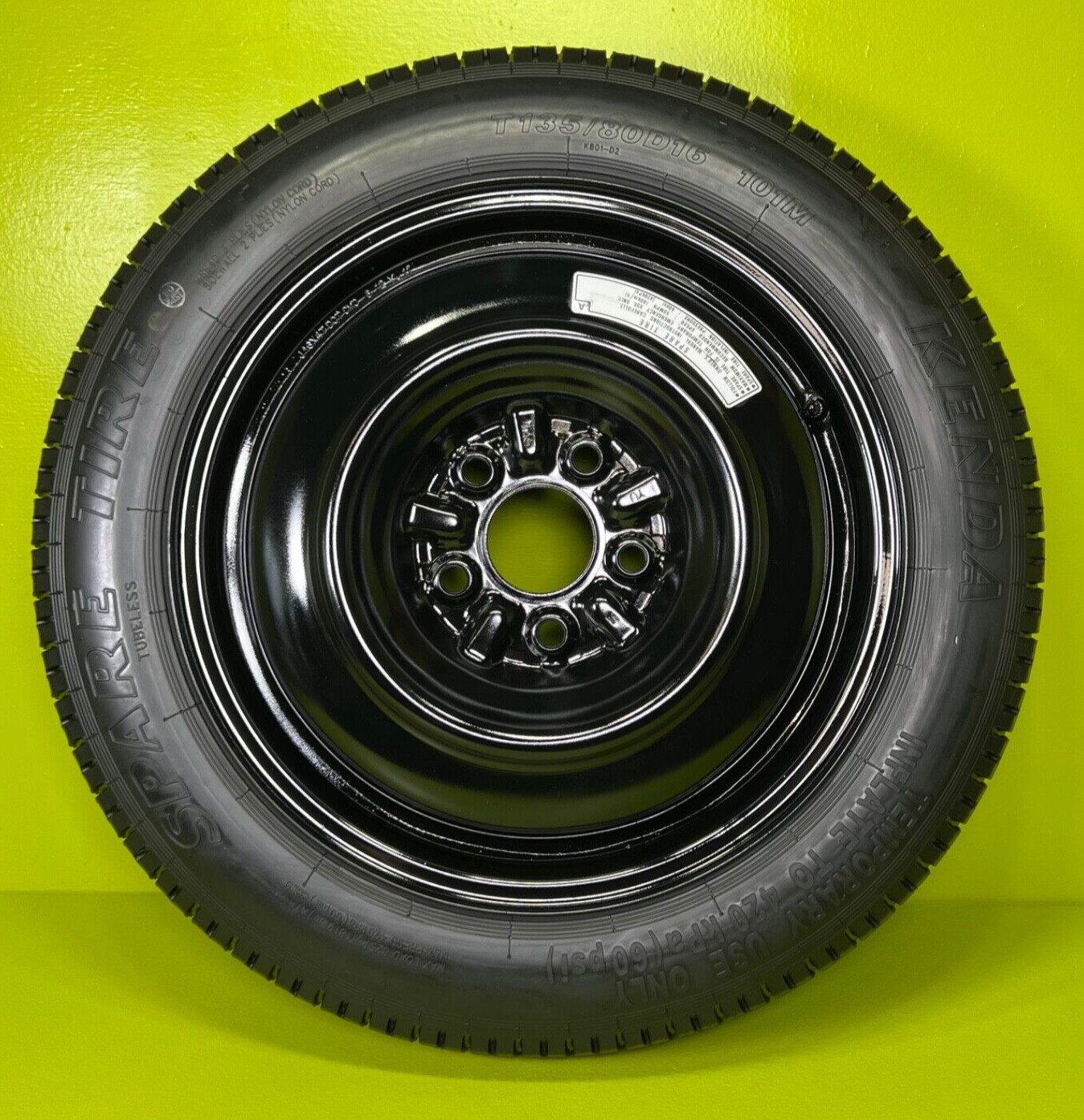 SPARE TIRE 16'' FITS:2008 2009 2010 2011 2012 HONDA ACCORD