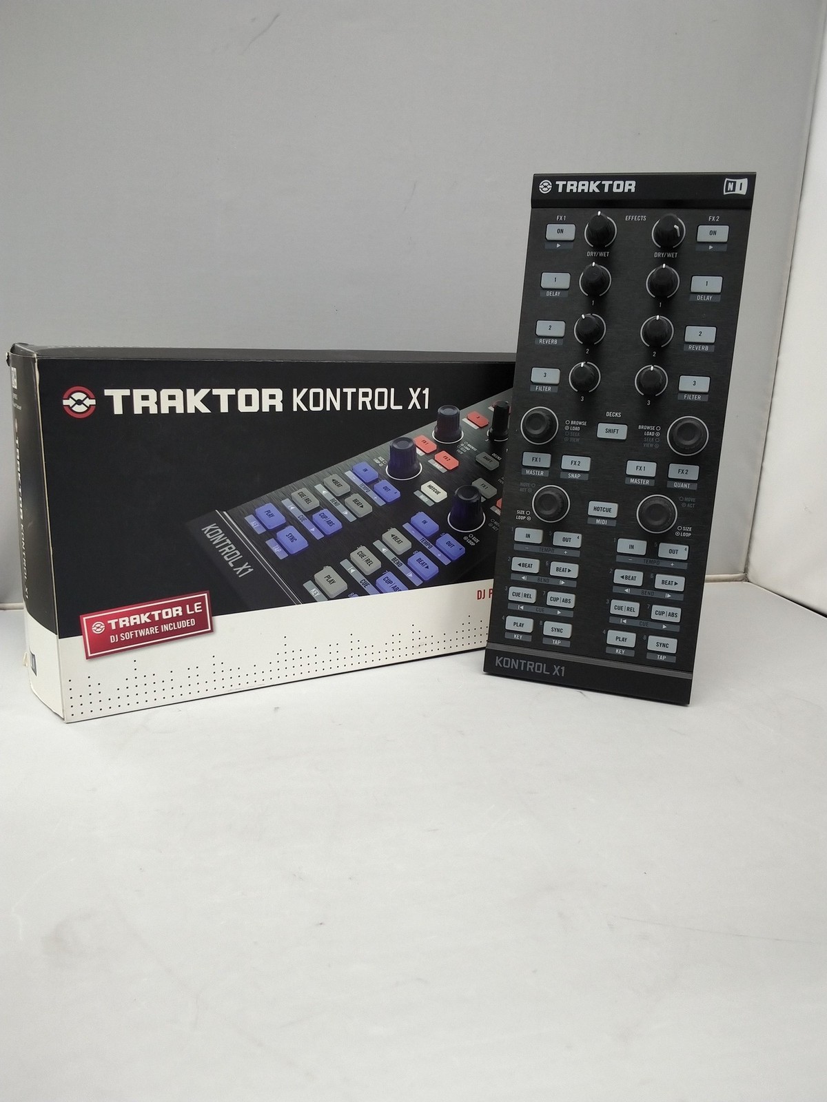 Native Instruments Traktor Kontrol X1 DJ Controller Used Tested