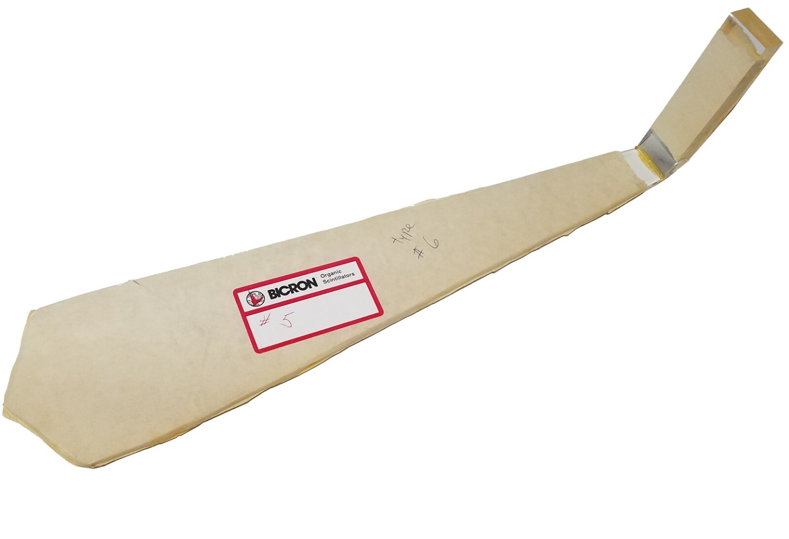 NEW! ~ Bicron Plastic Organic Scintillator Radiation Detection Type 5