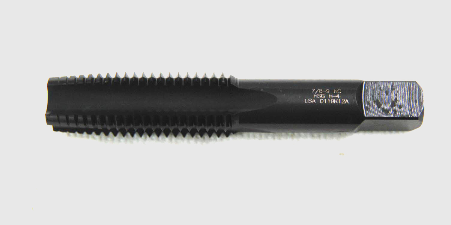 7/8 X 9 NC HSG H4 4 FLUTE TAPER TAP (C-3-2-4-FR66-RCT)