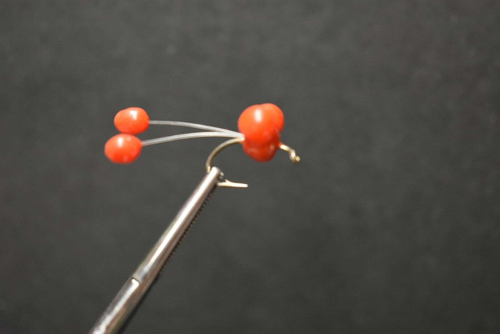 1 Fly, Red Egg Cluster Nymphs Fly Fishing Fly Flies, You Choose Size