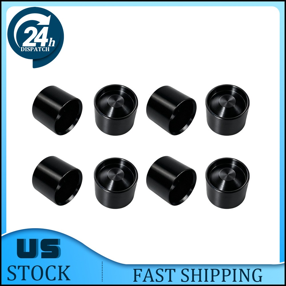 Dry Storage Hidden Storage Cups Aluminum For Maglite C Cell Flashlights 8PCS
