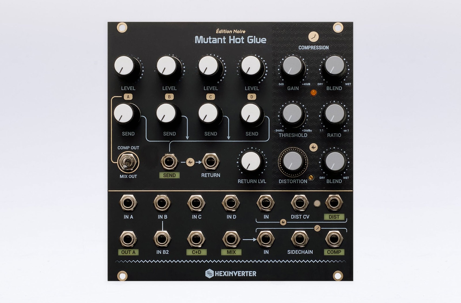 HEXINVERTER MUTANT HOT GLUE : NEW : [DETROIT MODULAR]