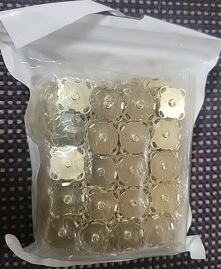 cuskena (Square Gold 100sets) (14mm)