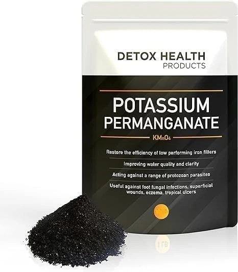 Potassium ~ Permanganate Crystal - Free Flowing Powder - Detox Health Products -