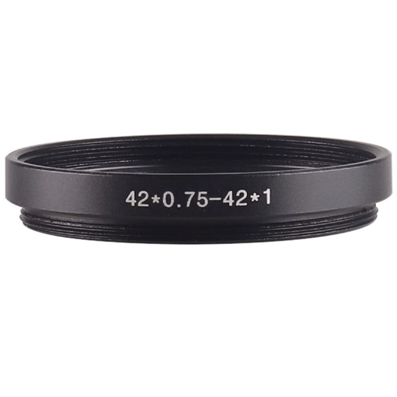 Male M42 x 0.75mm to M42 x 1mm Adapter Ring M42 T2 Male to M42 Female Thread