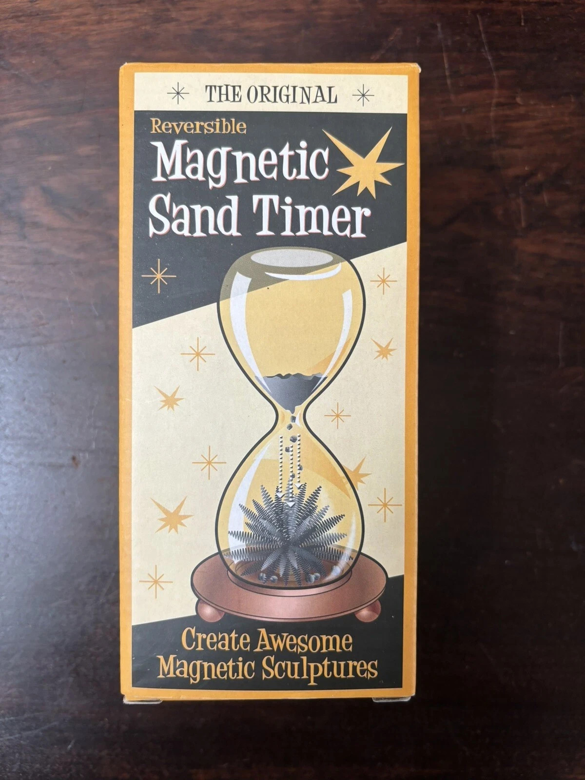 The Original Reversable Magnetic Sand Timer Westminster Hourglass