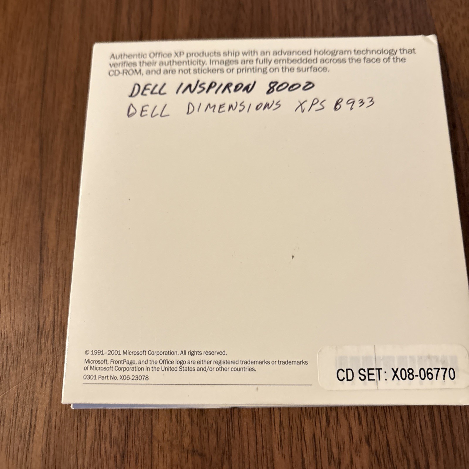 Microsoft Office XP Professional Full Version Special Edition m3