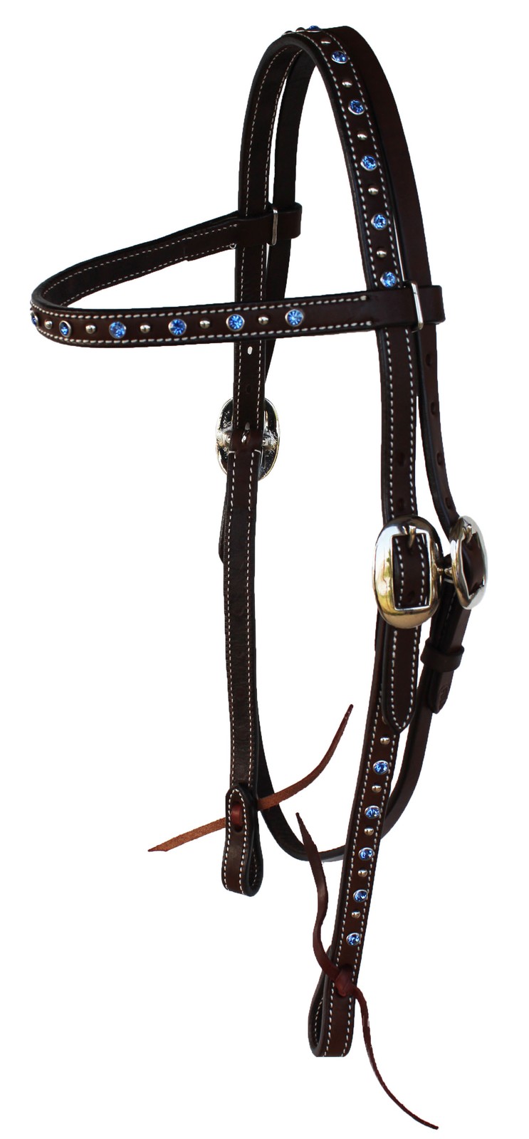Horse Saddle Tack Bridle Western Leather Headstall 78RT10HB