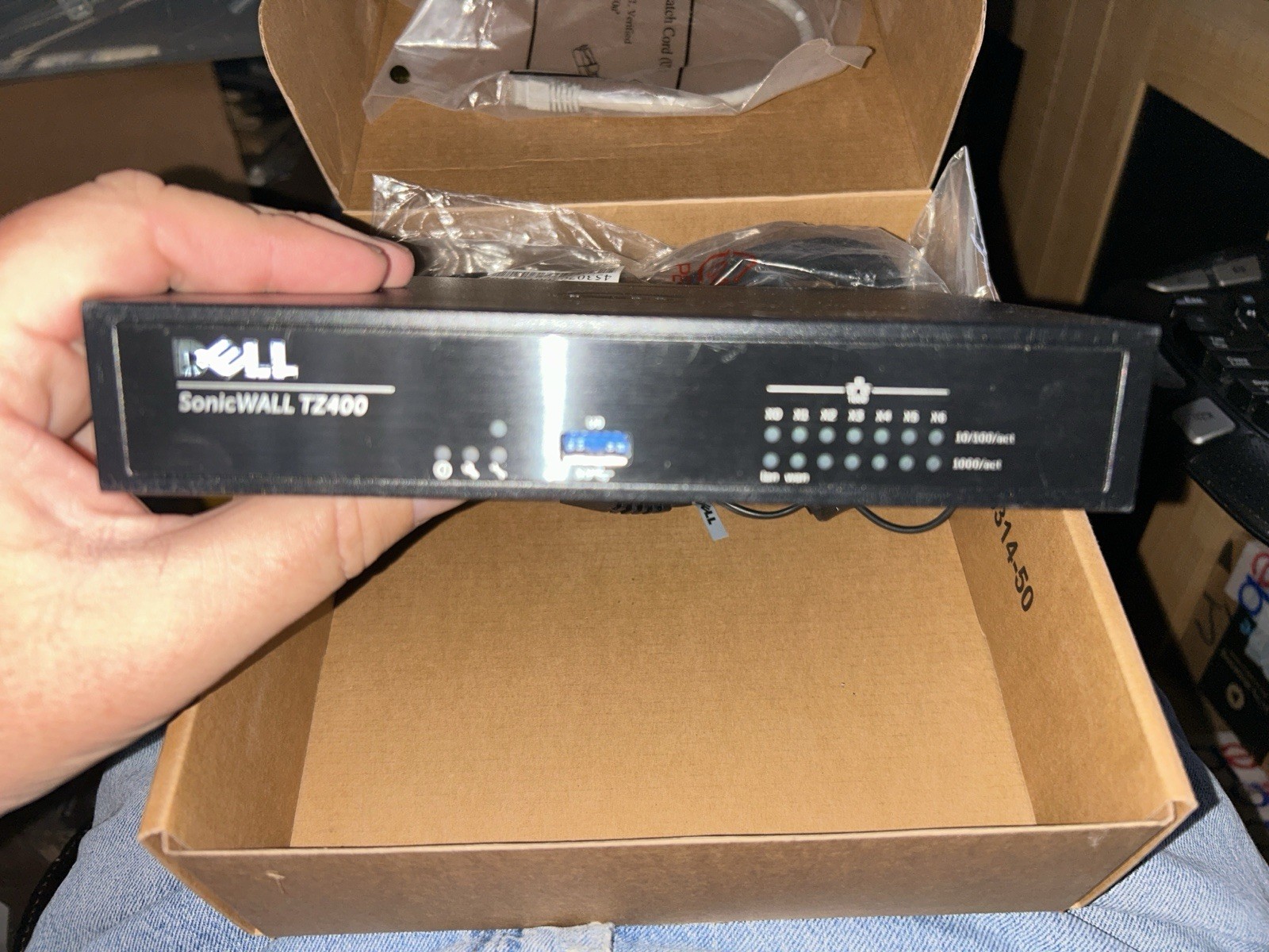 SonicWall TZ400 Network Security/Firewall Appliance SERIAL READY TO TRANSFER 1