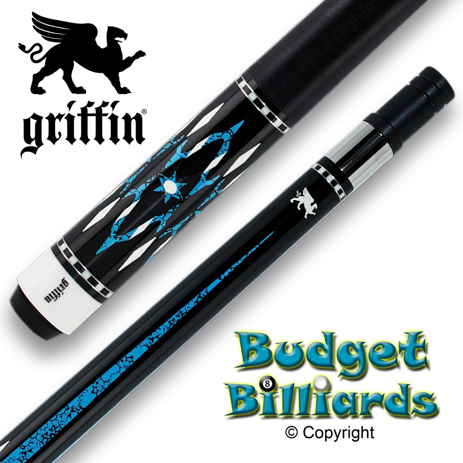 Griffin GR42 Billiard Pool Cue Stick - Free Ship
