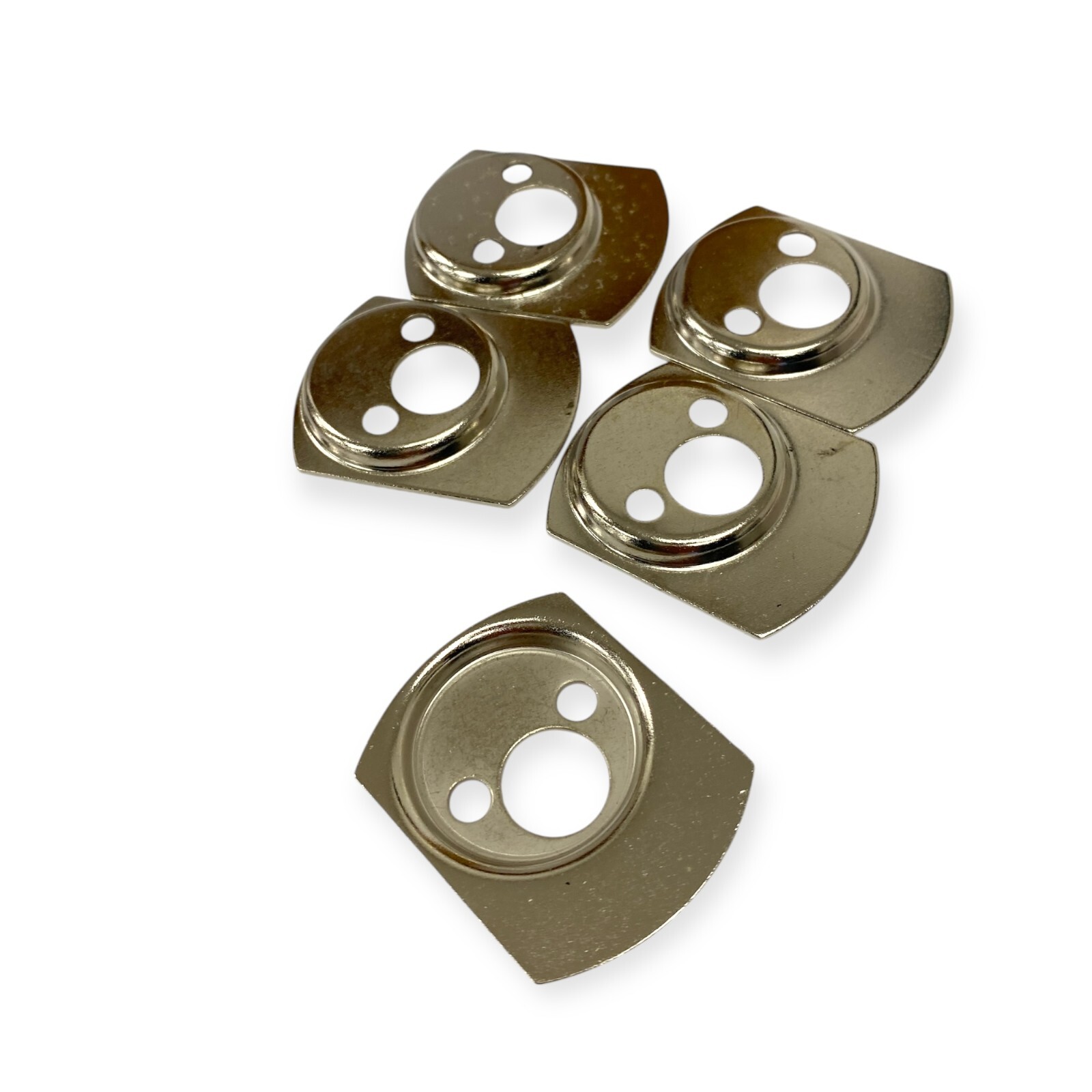 Mounting Bracket Plates 3 Hole for Various Applications, 5 Pcs